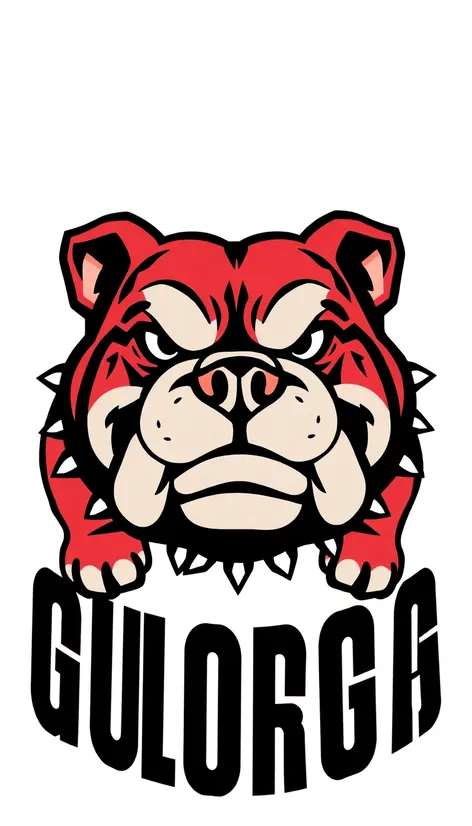 georgia bulldogs old logo