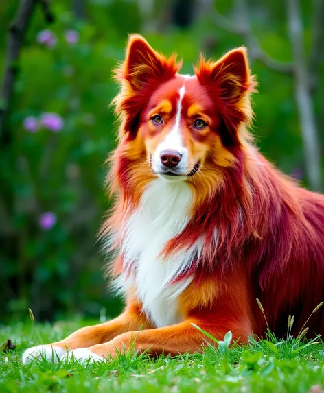 red tricolor australian shepherd