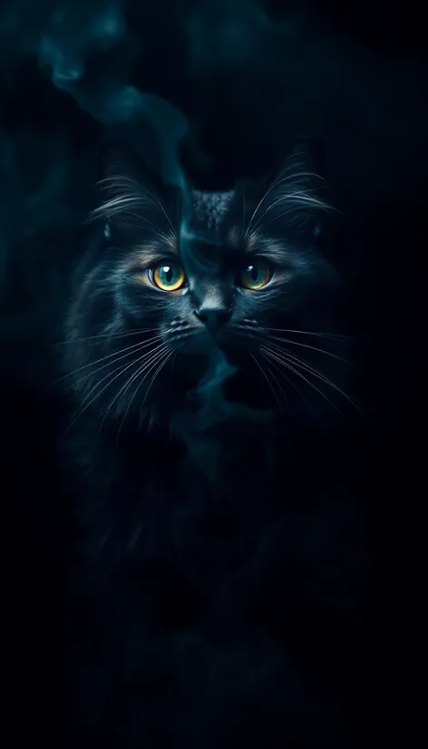 black smoke maine coon