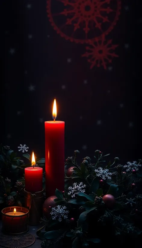 gothic xmas wallpaper