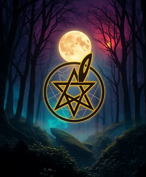 rabbit symbol pentagram