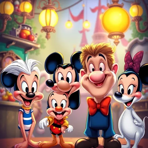 caricaturas de disney