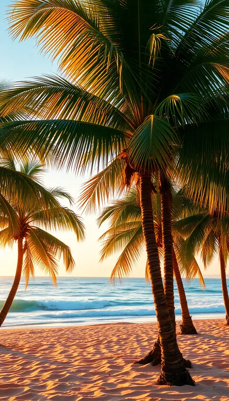 palm tree beach