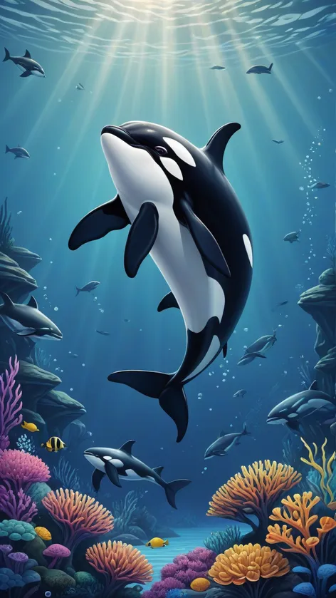 orca cartoon