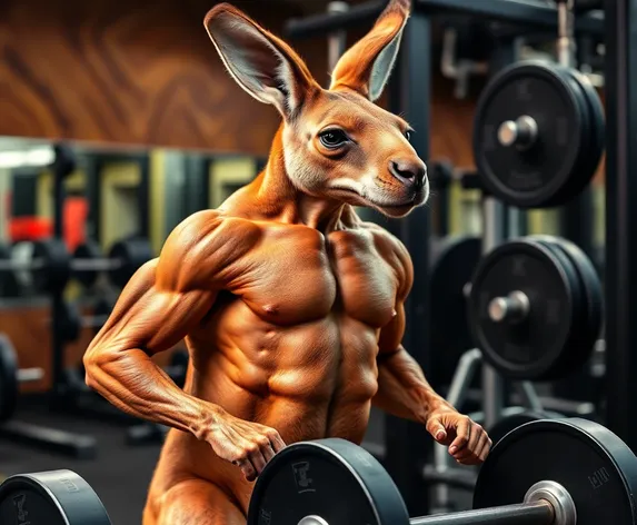 bodybuilder kangaroo