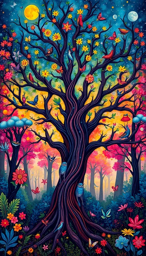 wonderous tree art