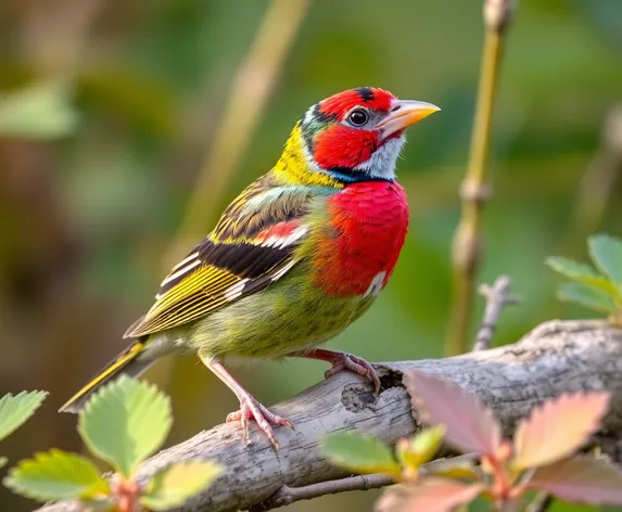 strawberry finch