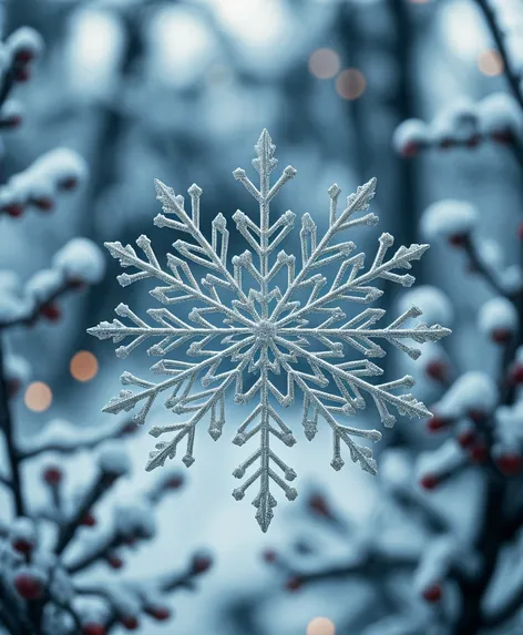 snowflake drawing