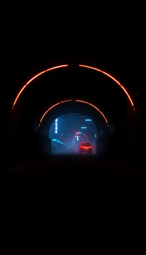 tunnel shilloute