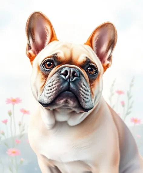 french bulldog watercolor