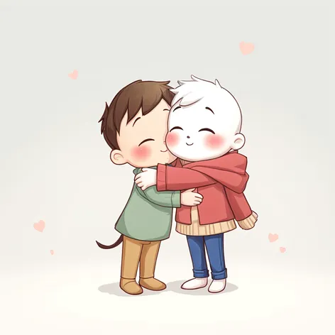 Make them hug each