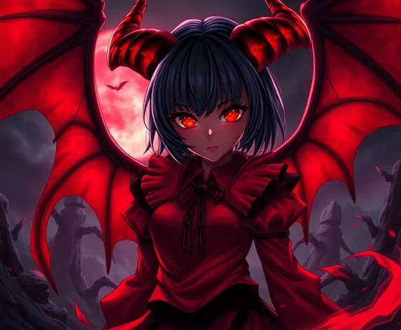 anime girl demon