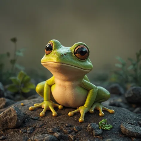 Autistic frog named jeff