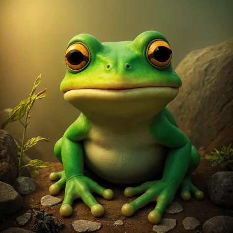 Autistic frog named jeff