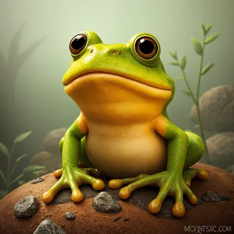 Autistic frog named jeff