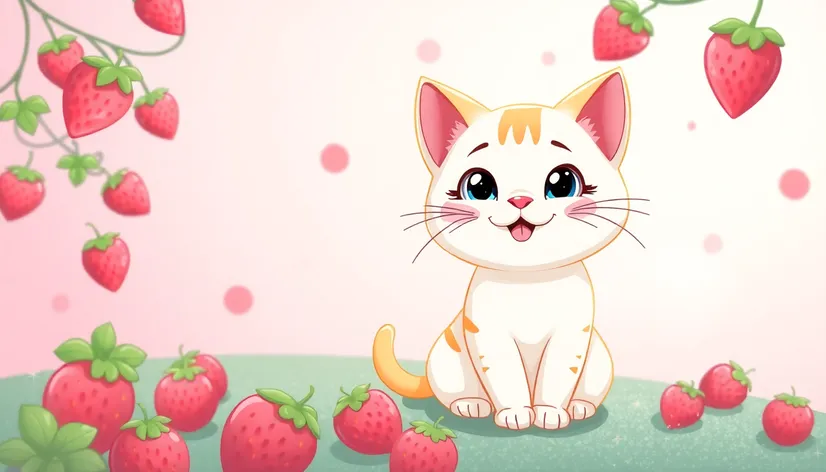 strawberry cat