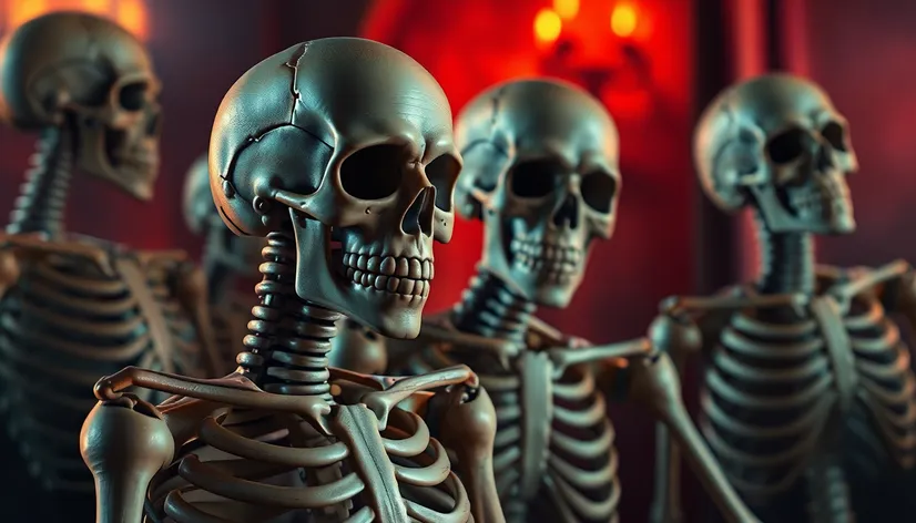 realistic skeletons