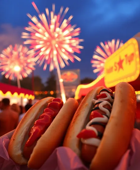 hot dogs firework saluirt