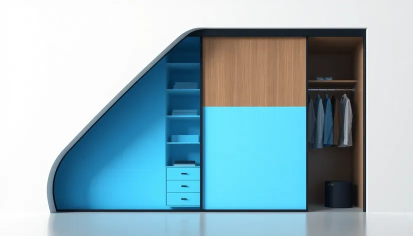 drawing closet sliding door