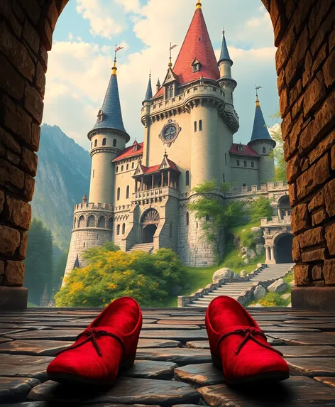 red slippers