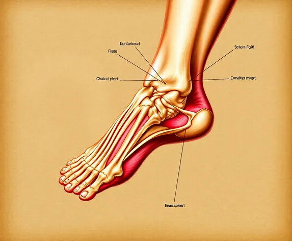 diagram of the foot