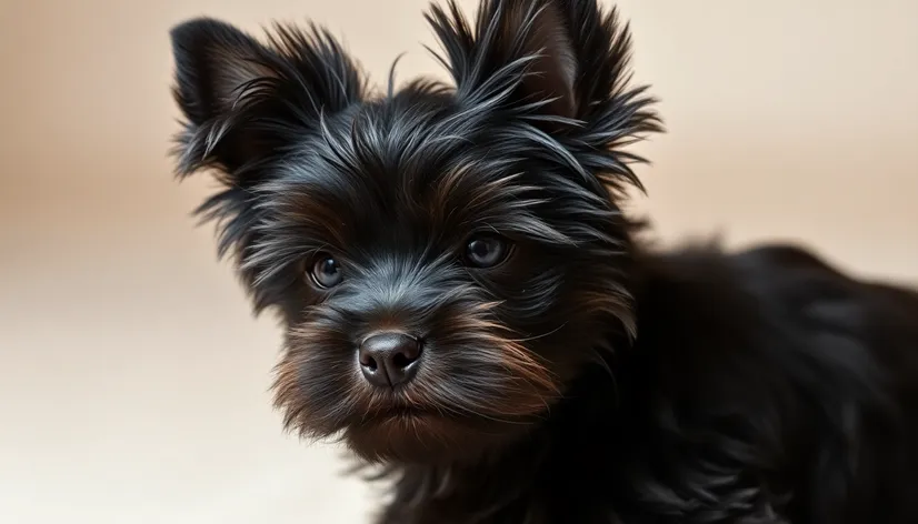 black yorkie