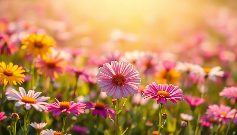 fields of flowers