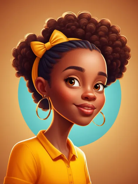 black girl cartoon
