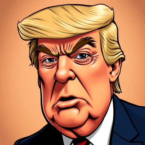 trump caricature