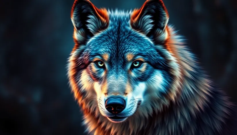 wolf artwork