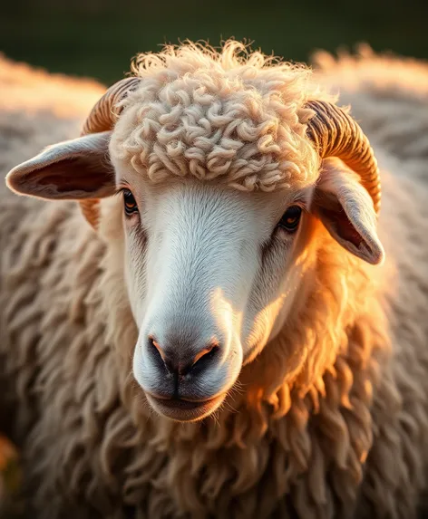 sheep's hair