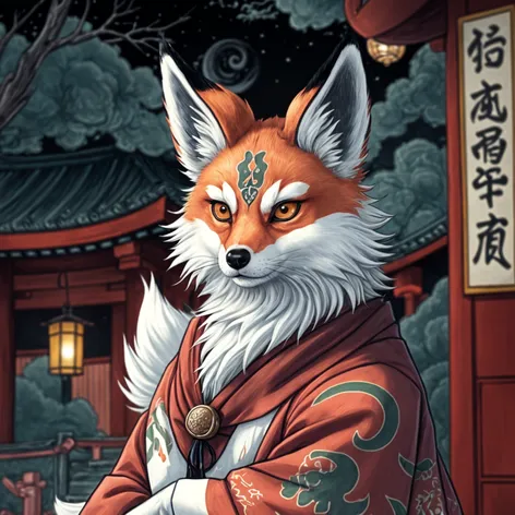 male kitsune