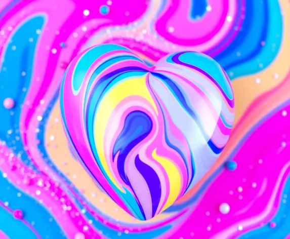 lisa frank heart