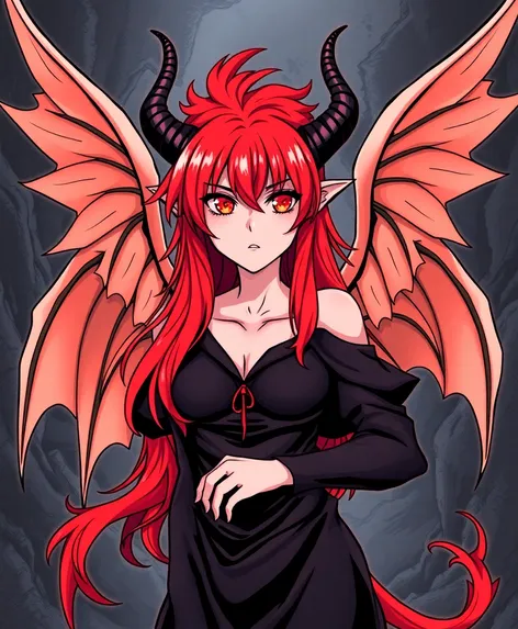 anime devil angel