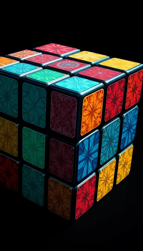 patterns on rubik's cube