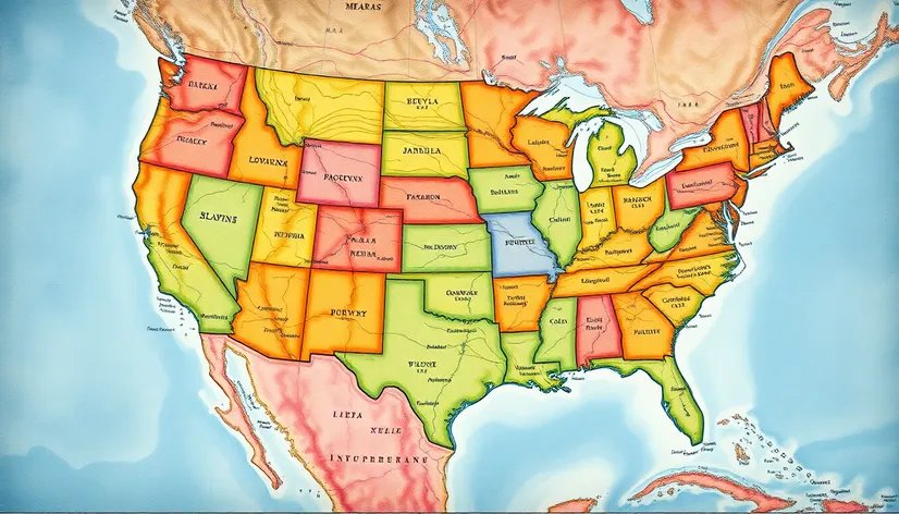 east coast usa map