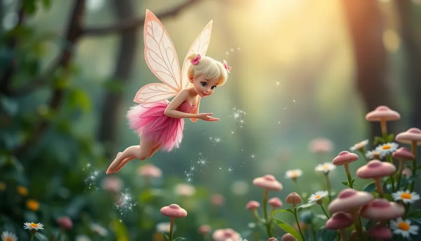 tinkerbell pink fairy