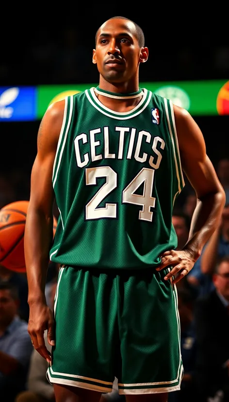 kobe in celtics jersey