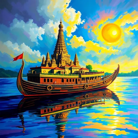 borobudur ship painting