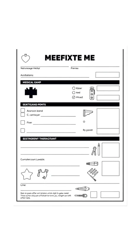 emergency form transparent background