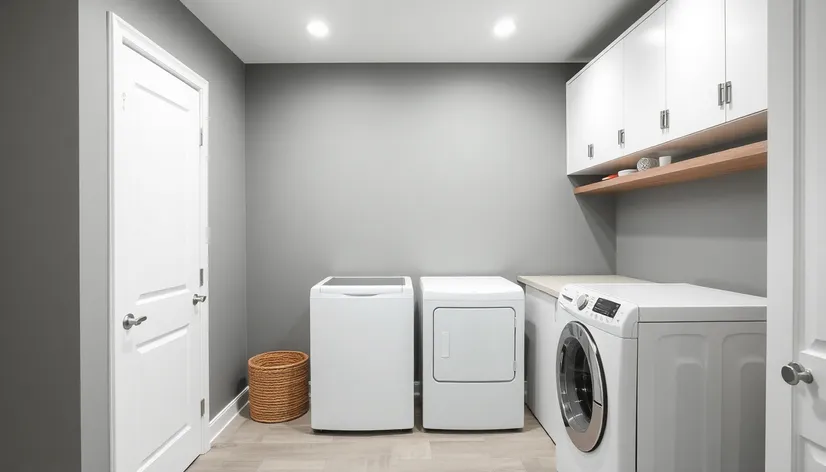 laundry room new grey