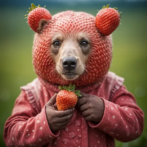 strawberry bear