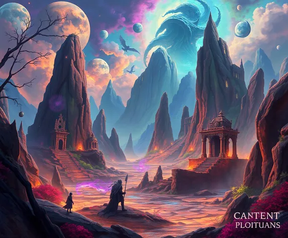 wallpaper fantasy landscape