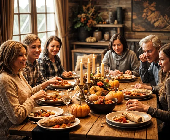 norman rockwell thanksgiving dinner