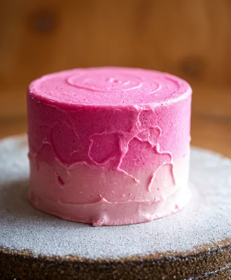 pink cake