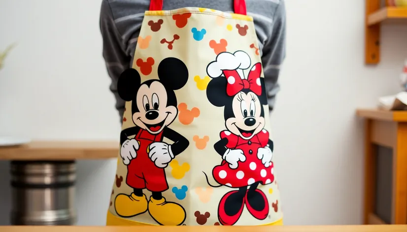 disney cooking apron