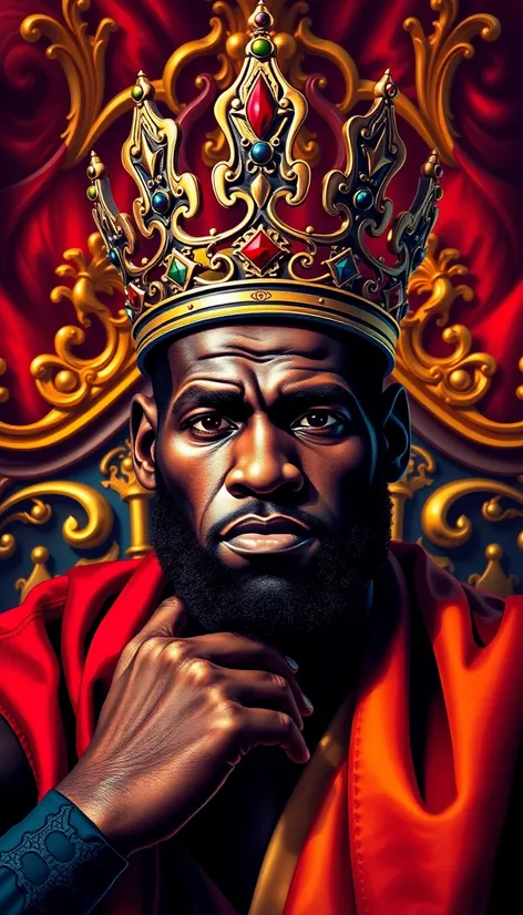 lebron james glorious king