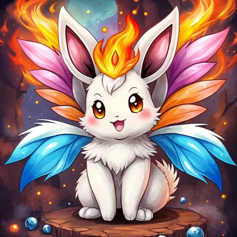 fire fairy pokemon bunny