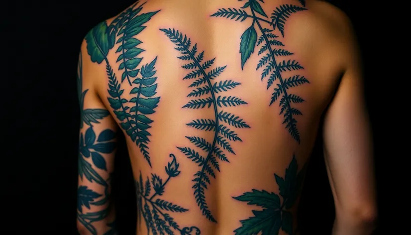 tattoos of ferns