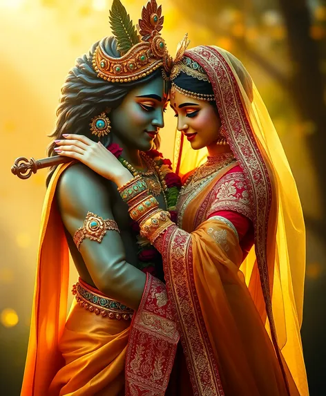 lord krishna radha images